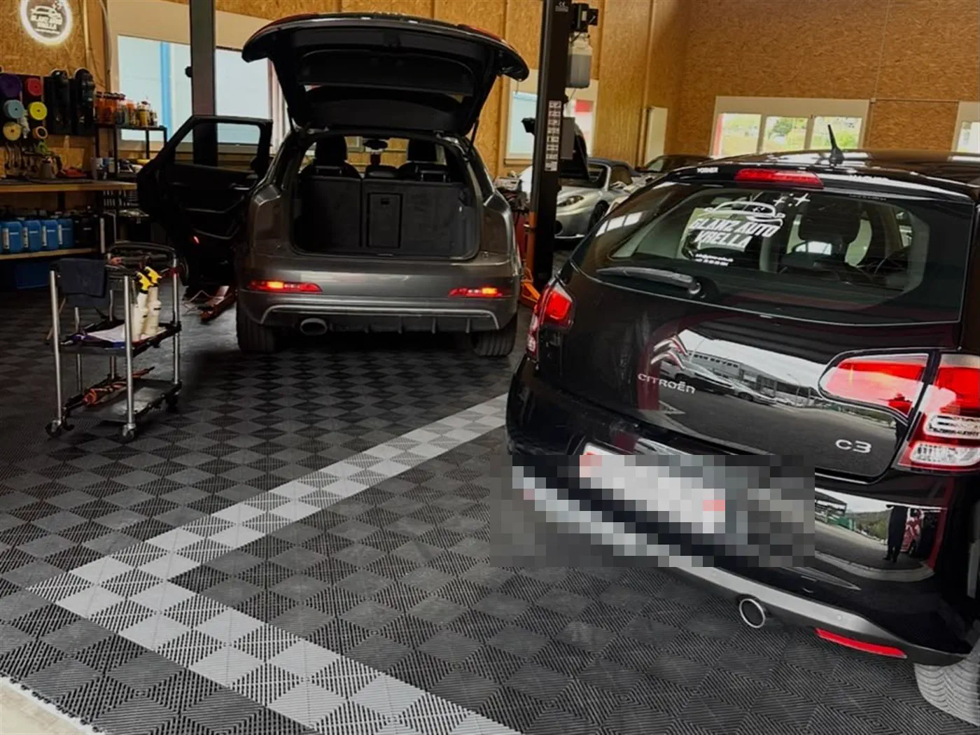 Werkstatt von Glanz Auto Vrella in Balsthal
